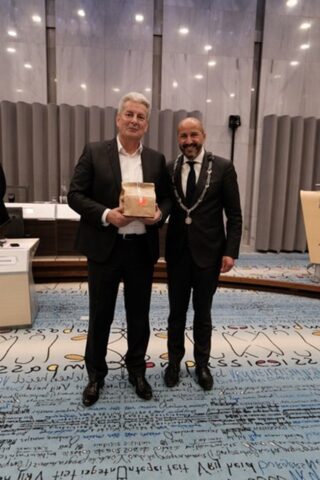 Dim Boonstoppel met Ahmed Marcouch